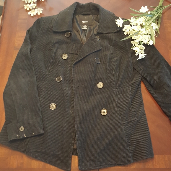 MOSSIMO Pea Coat Black - Picture 2 of 6